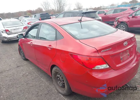 2016 Hyundai Accent Se z USA, uszkodzony, nr VIN KMHCT4AE5GU093733